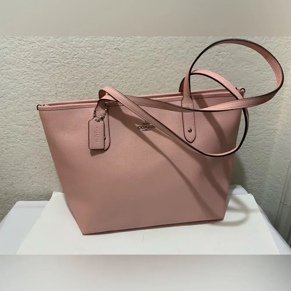 NWOT Coach Women's  Leather City Zip Tote COACH F58846 Pink